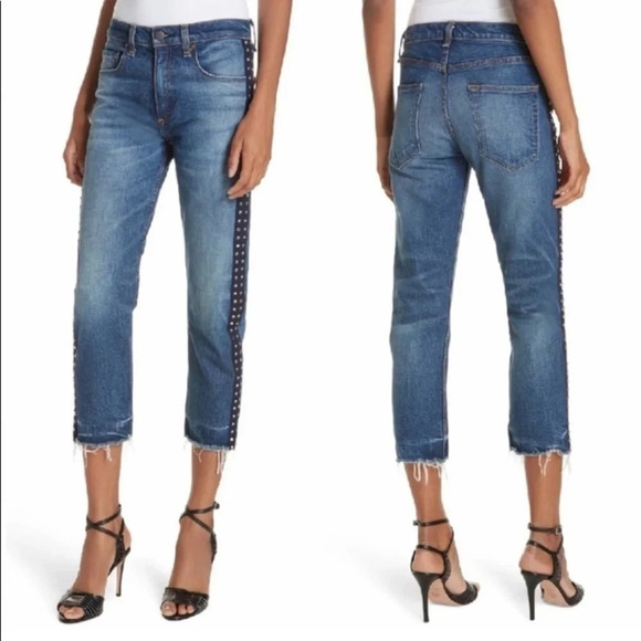 Veronica Beard Ines Cropped Jeans Size 26 - Picture 1 of 7